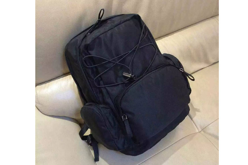 Prada Black Nylon Backpack VZ0057