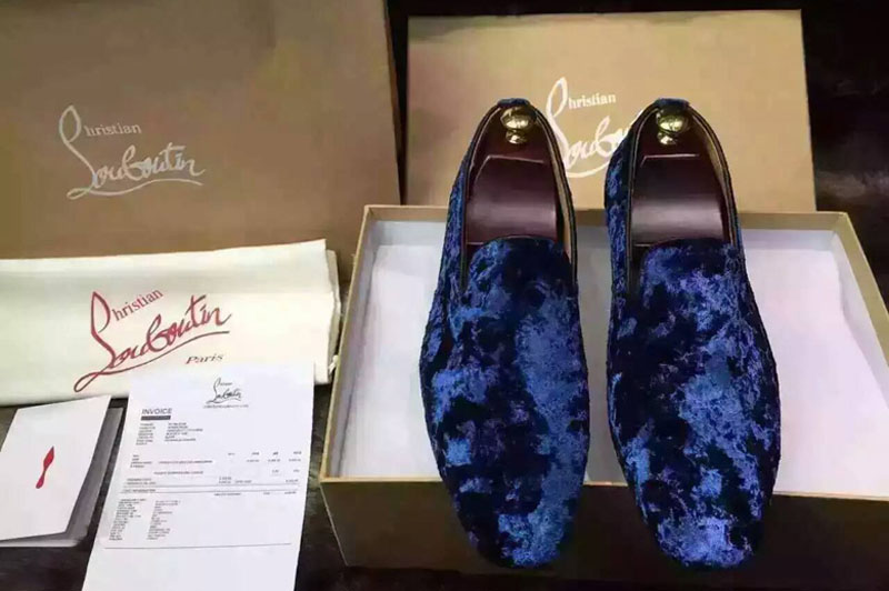 Mens Christian Louboutin Loafer and Shoes Size 38-43 Blue