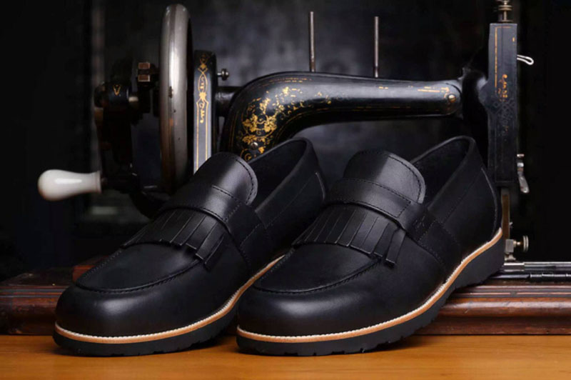 Mens Ferragamo Leather Shoes size:38-44