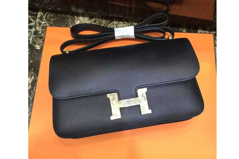 Hermes Constance 26cm Ladies Original Epsom Bags Black