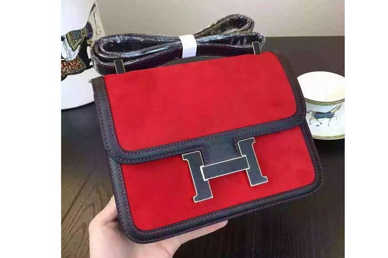Hermes Constance 23cm Original Leather Bags Red