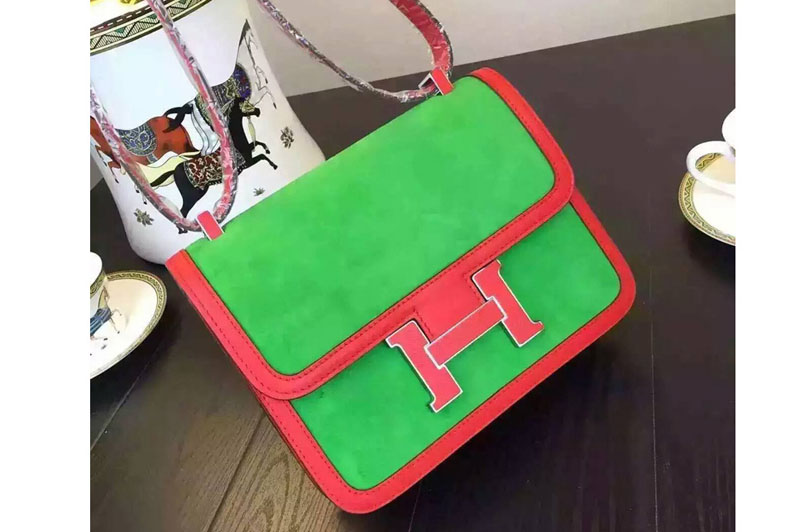 Hermes Constance 23cm Original Leather Bags Green