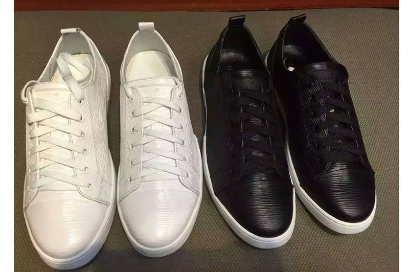 Mens Louis Vuitton Sneaker and Shoes Black/White