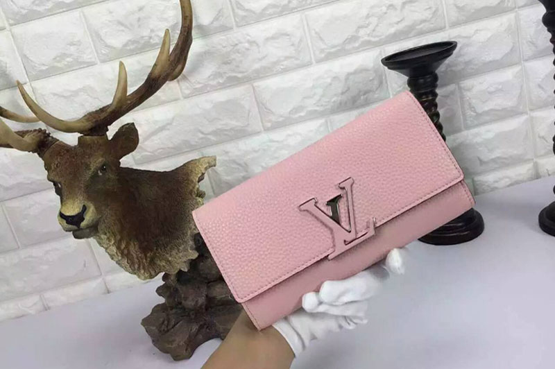 Louis Vuitton Capucines Wallet M61248 Pink