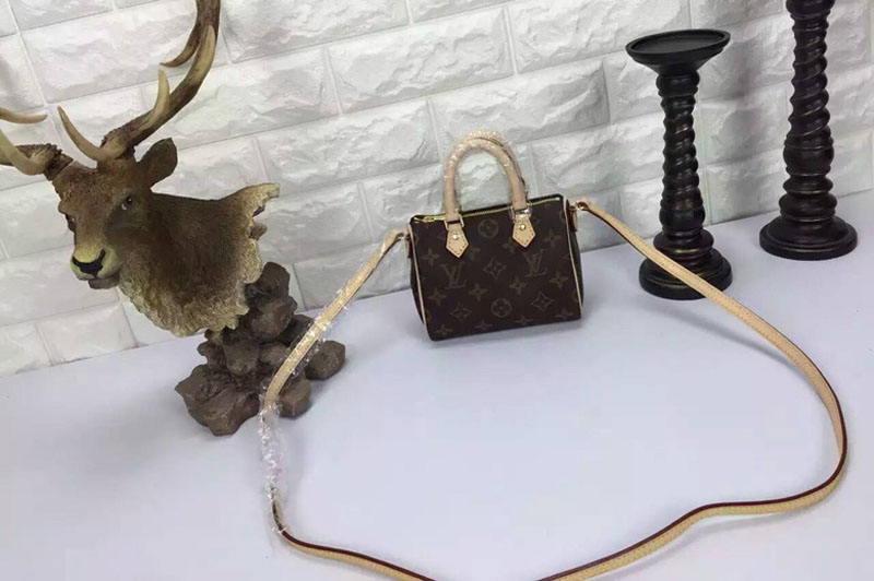 Louis Vuitton Nano Speedy Monogram Canvas M61252