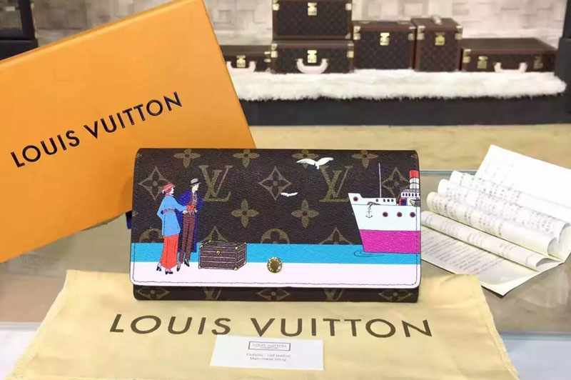 Louis Vuitton Sarah Wallet Monogram canvas m62137