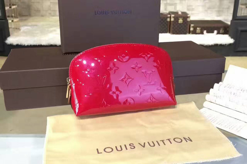 Louis Vuitton Cosmetic Pouch M90009 Red