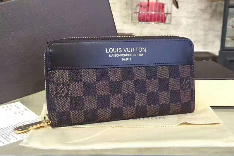 Louis Vuitton Zippy Wallet Damier Ebene n60015