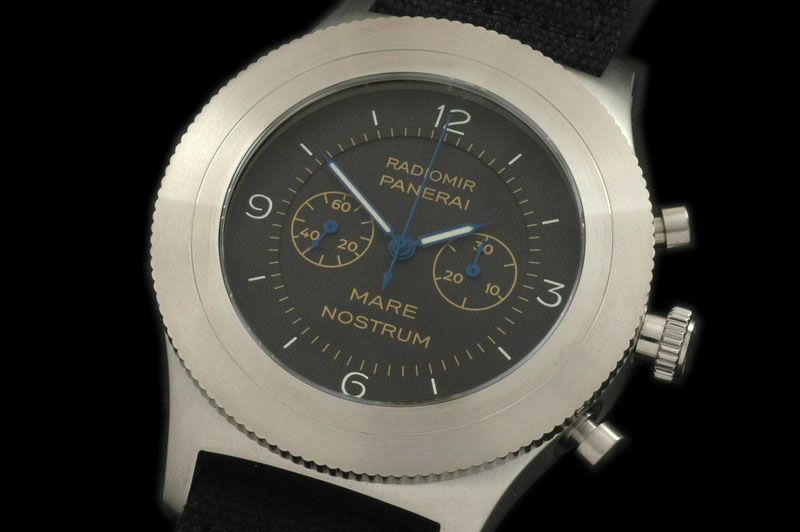 Luxury Officine Panerai PAM300 Mare Nostrum Chrono SS/LE Blk/Blk Ven 75 Replica Watches