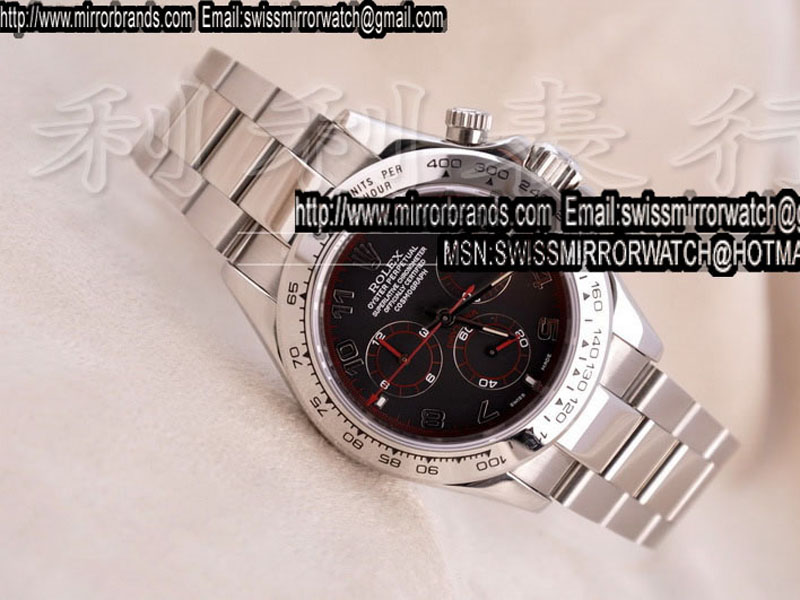 Luxury Rolex Daytona 116509 Black Swiss ETA 7750 Watches