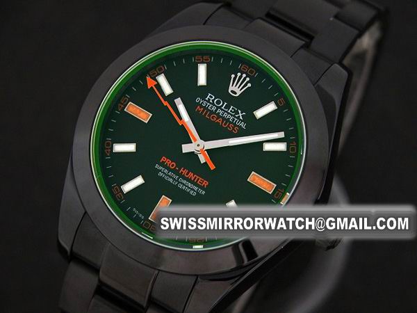 Rolex Pro-Hunter Milgauss Mens AAA Qual 40mm Watches