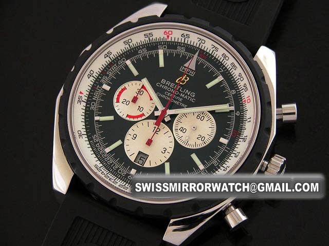 Breiltling Chronomatic Self-winding 7750 Steel/Rubber Watches