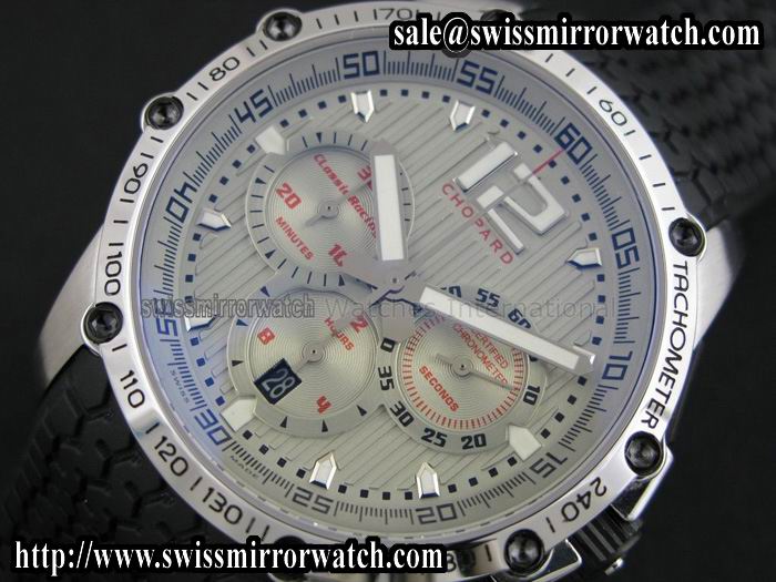 Chopard Classic Racing Chrono SS Grey Watches