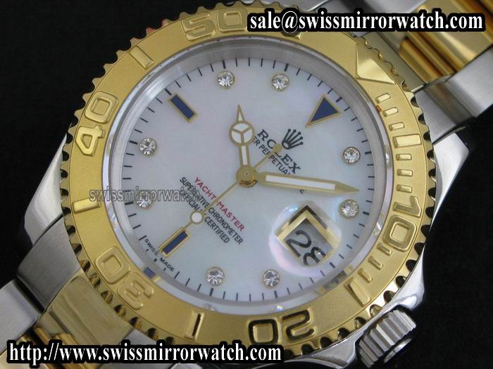 Rolex Yacht-Master TT White MOP Best Edition Watches