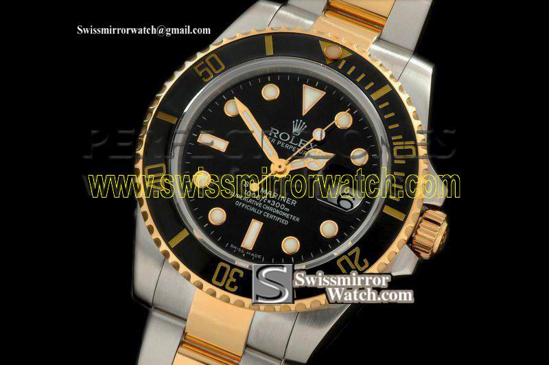 Replica Rolex TT 2009 Submariner TT Blk Asia 3135 Watches