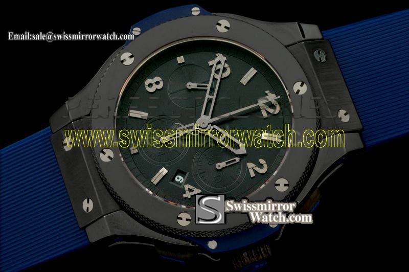 Hublot Big Bang Black Ceramic All Black Limited Ed 7750 Replica Watches