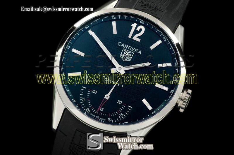 IWC V2 Calibre 1 Vintage SS/RU Black Asia 6498 Replica Watches