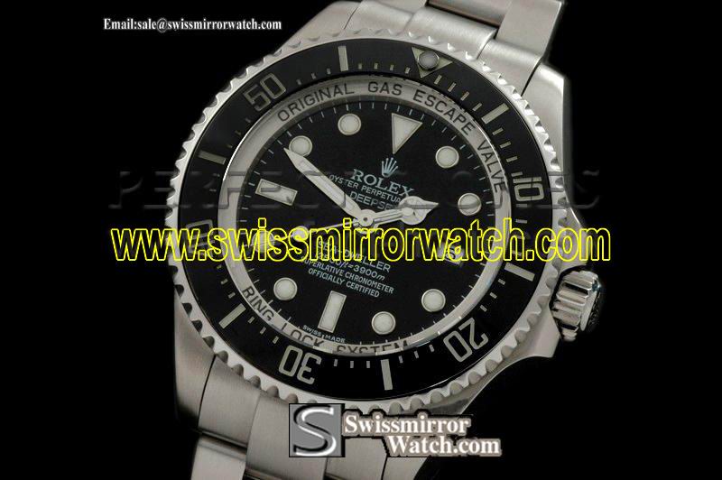 Rolex Sea Dweller DeepSea Dweller SS Blk Swiss Eta2836 Ult V Bez