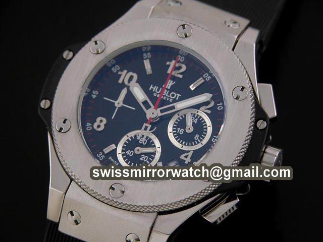 Ladies Hublot Big Bang Hublot Geneve Chronograaf blue Sport Replica Watches