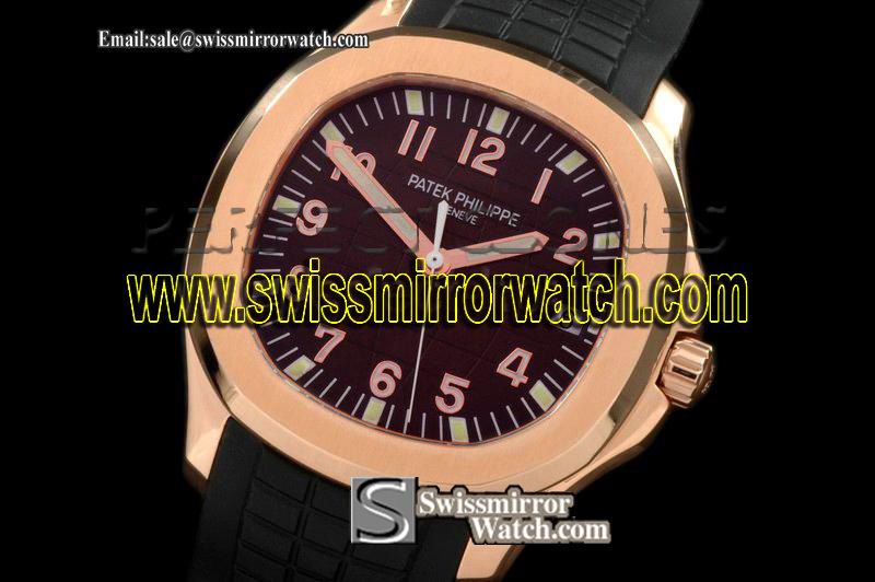 Patek philippe Aquanaut Jumbo V2 Auto SS/RU Brown Swiss Eta 2824-2 Replica Watches