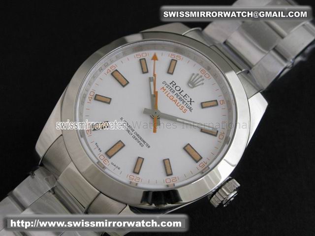 Rolex Milgauss 116400 White A3131 Best Edition Watches