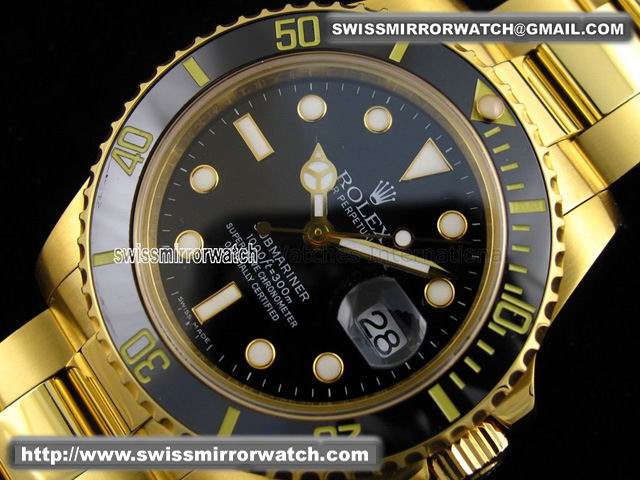 Rolex Submariner 116618 LN A3135 Best Edition Watches