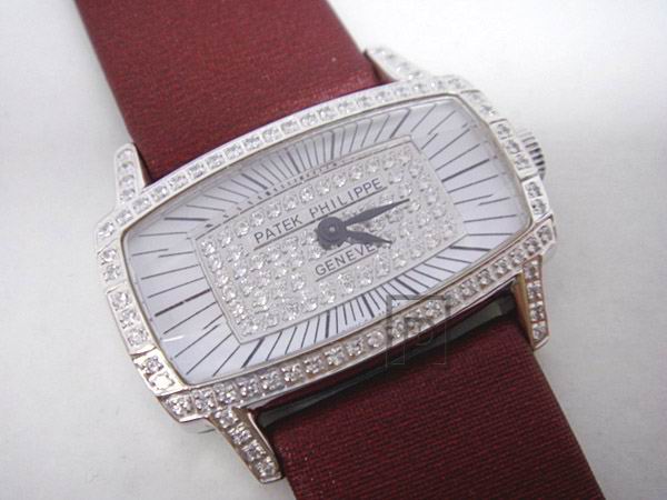 Patek Philippe Gondolo Gemma Ladies Diamonds Swiss Quartz Replica Watches