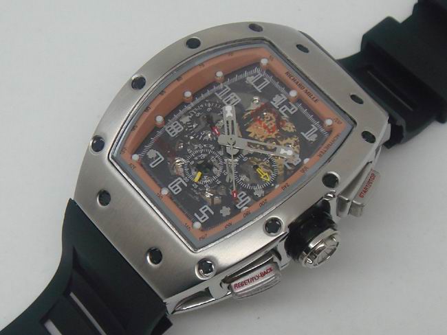 Richard Mille RM011 Philippe Massa Asia 2813 21J Replica Watches